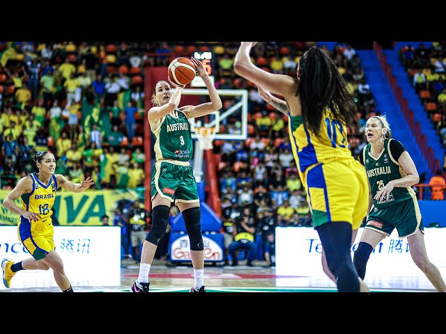 Australia V Brazil | Highlights | FIBA Women's OQT 2024