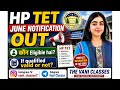 HPTET JUNE 2026 | Eligibility | Validity | Important Dates | The Vani Classes