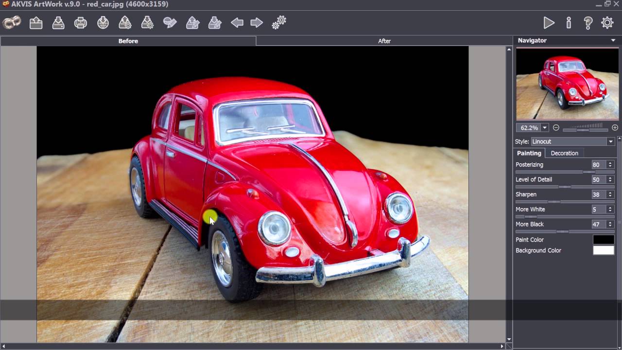 Как изменить язык интерфейса программы AKVIS