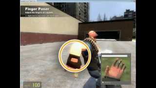 Tutorial : Garry´s Mod #Folge: 2 [Finger Poser]