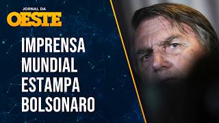 EXCLUSIVO: Prisão domiciliar limitada de Bolsonaro repercute na imprensa internacional
