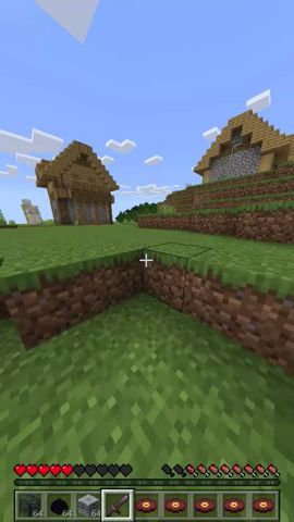 統合版で遊んでたらスゴイ村見つけた【衝撃のマイクラパロディ】