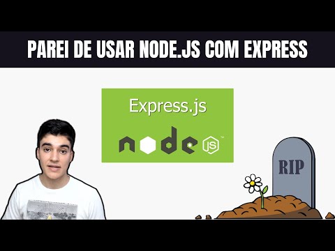 Vídeo: Qual é o uso de express em Nodejs?