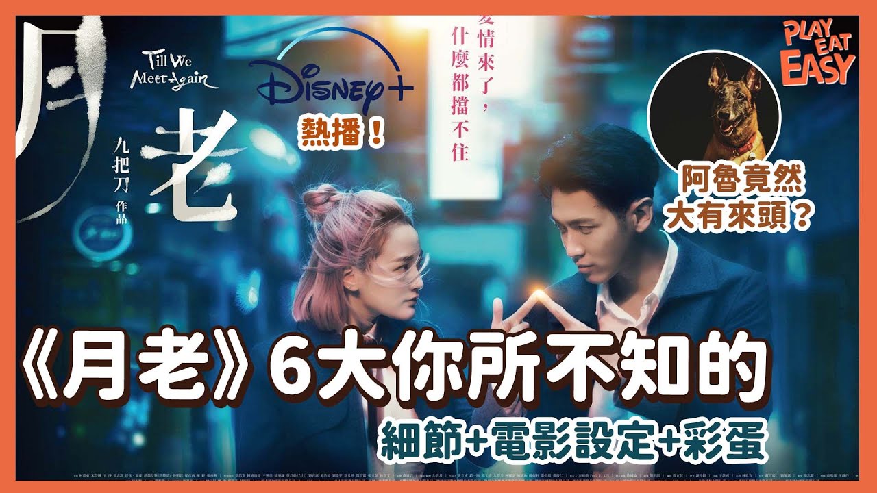 #煲劇易 【《月老》影評電影講解、6大細節&設定 & 彩蛋分享】電影和小說的結局竟然大不同？！｜多少粒白色念珠才可投胎轉成人？｜電影加入不少原創角色｜柯震東 王淨 宋芸樺 馬志翔｜Disney+