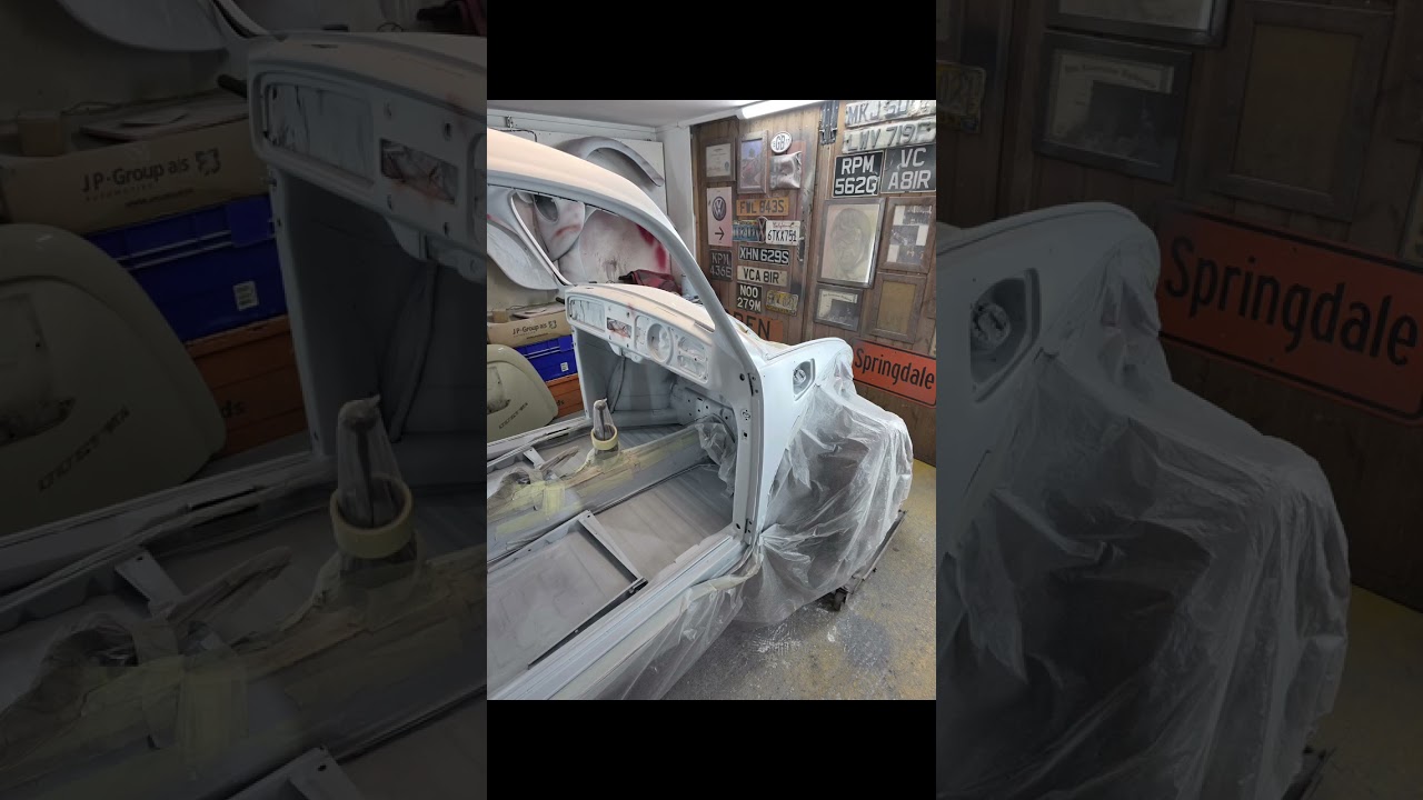 Full respray 1968 vw beetle. 