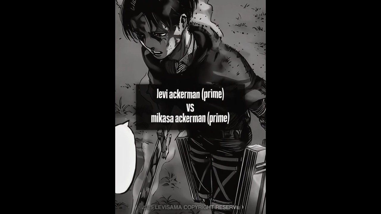 Levi Vs Mikasa 