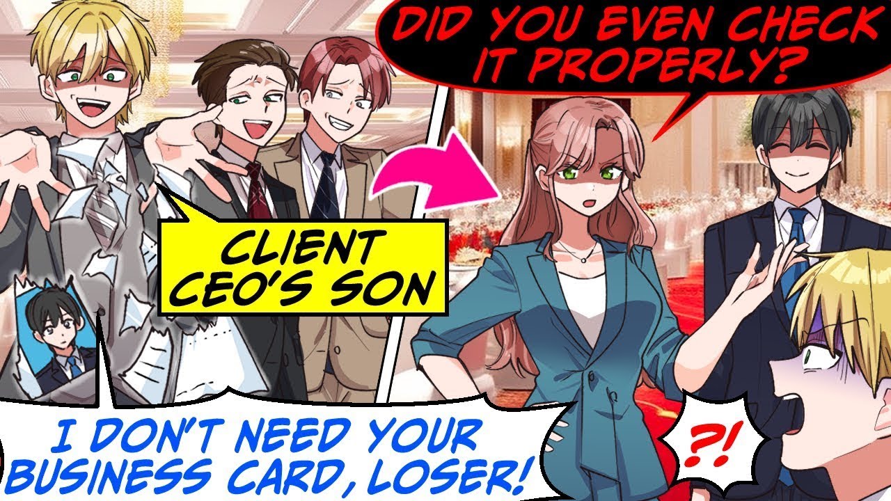 He Ripped My Card and Laughed — But Fate Brought Us to the Same Project Again [RomCom Manga Dub]