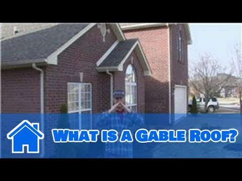 Home Improvement Projects : What is a Gable Roof? - YouTube