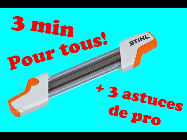 Affûteur Stihl 2 en 1 - Test & Avis d'un Élagueur ! 