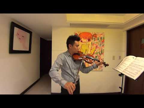 第一冊少年篠崎小提琴教本NO.41浪漫曲(張桀瑋小提琴教學示範演奏)