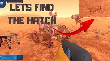 Where is the hatch at MARS rover on powerwash simulator