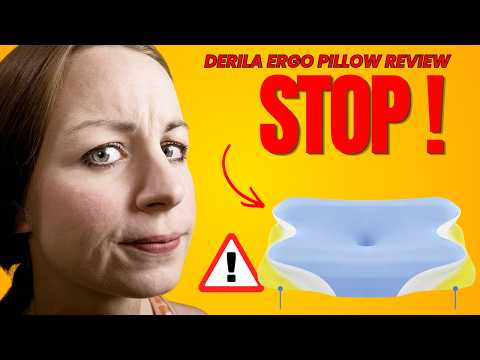DERILA ERGO PILLOW Review ⚠️Does the DERILA ERGO PILLOW Really Work? DERILA ERGO PILLOW