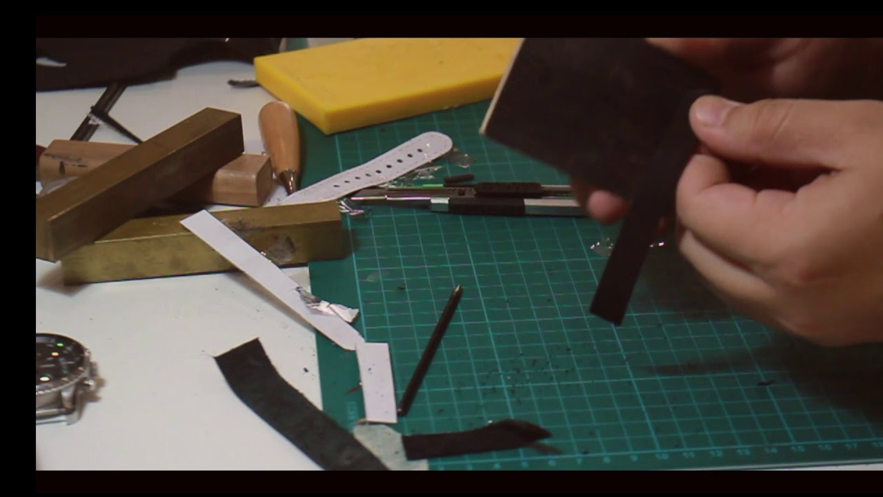 MAKING FOSSIL WATCH STRAP