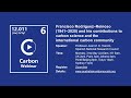 Carbon Webinar 1 - Francisco Rodríguez–Reinoso (1941–2020) by Prof. Juan M. D. Tascón