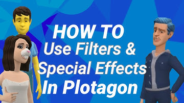 How to use Filters and Special Effects | Plotagon Commands | Plotagon