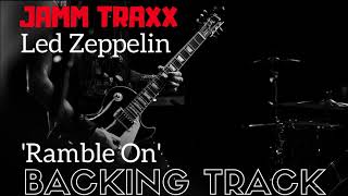 Led Zeppelin - Ramble On - Backing Track.