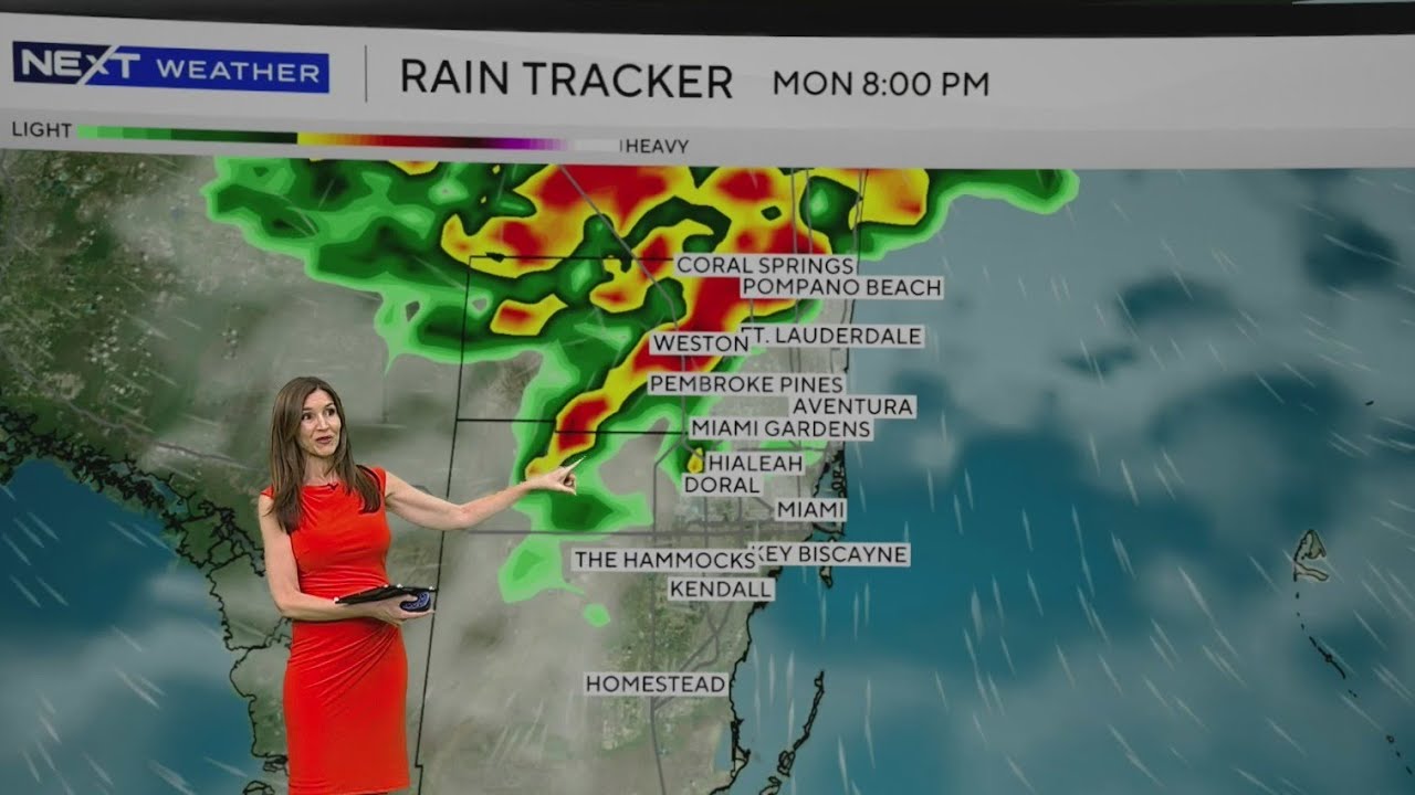 Much-needed rain moving into South Florida as wildfires burn in Miami ...