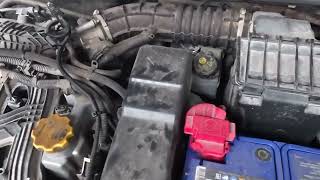 Lada xray cross. Внешний датчик температуры впускного воздуха...