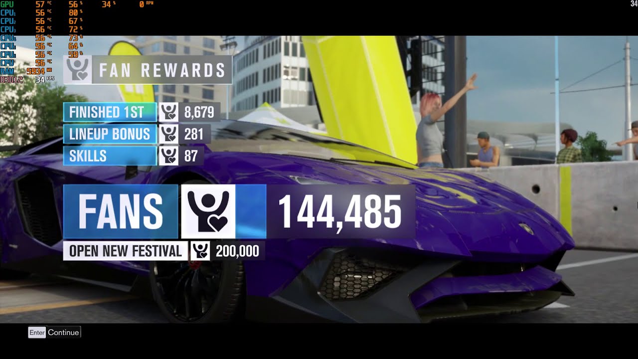 Forza Horizon 3 - AMD FX-6200 - GTX 1050Ti 4GB - 8GB RAM