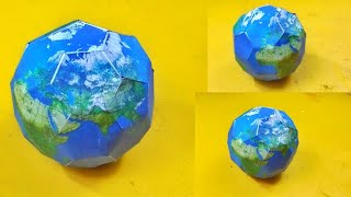 DIY - How to make Paper Globe | Paper Earth |  2020