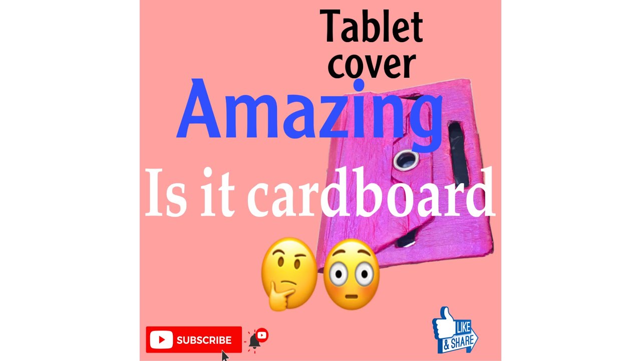 Cardboard tab cover making at home [Aishu’s creativities] YouTube