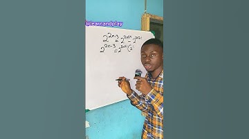 How to solve exponential equation #maths #basicproblems #exponentialequation #mathematics