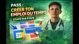Comment CONSTRUIRE son EMPLOI du TEMPS en PASS 🤔