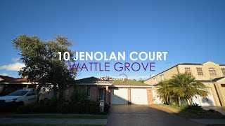 10 Jenolan Court, Wattle Grove | Property Tour | Hambi Lati & Josh Prestia