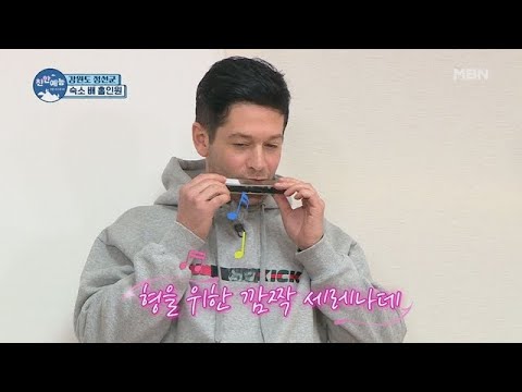 이왕 못 넣을 거 방해나 하자ㅋㅋ 브루노 마성의 하모니카 연주♬