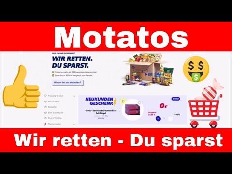 Motatos - Wir retten - Du sparst - Lebensmittel stark rabattiert - Danke @AliciaJoe