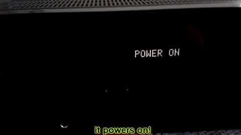 Pioneer VSX 921 K Problem no power protect after start