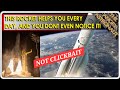 NOT CLICKBAIT!  This rocket helps YOU every single day, no matter where you live!!