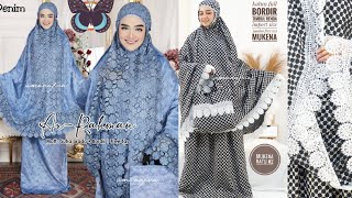 MUKENA RENDA & BORDIR MEWAH||MODEL MUKENA TERBARU ||MUKENA SUTRA SUPER NYAMAN