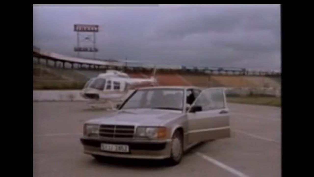 Mercedes-Benz 190E 2.3, 2.3-16 und 2.6 bei Testfahrten mit J. Mass, A. Senna, A. Prost  W201