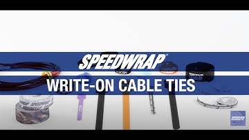 SPEEDWRAP® Write-On Cable Tie