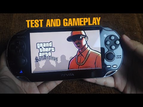 GTA SA PS VITA - POV Gameplay Gta San Andreas PlayStation Vita