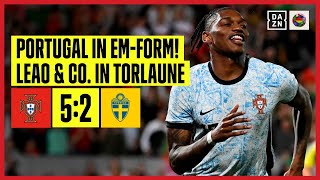 Thumbnail for Harmlose Schweden so gut wie chancenlos: Portugal - Schweden 5:2 | Friendlys | DAZN