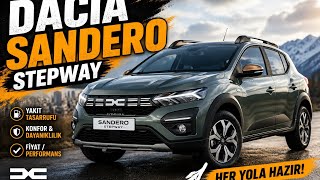 1500 Km Menzi̇l İle Avrupa’nin En Çok Satan Arabasi Dacia Sandero Stepway Yapay Zeka İle İnceli̇yoruz