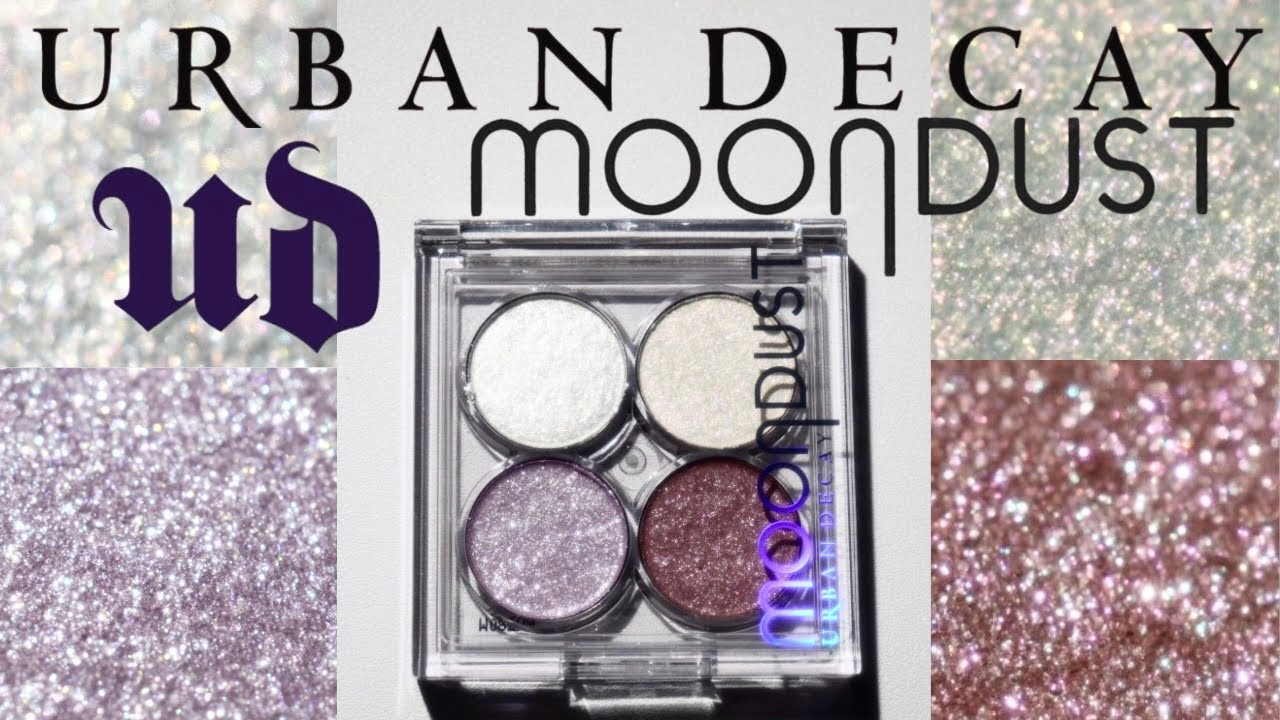 New Urban Decay Moondust Quad: same same?! EYE SWATCHES