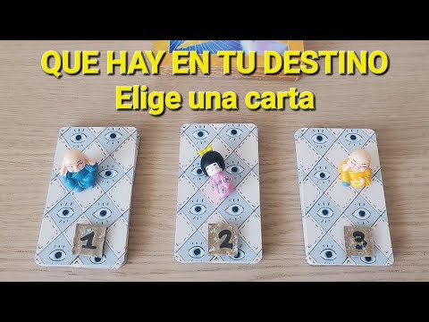 💫ELIGE UNA CARTA - QUE HAY EN TU DESTINO 🪬⭐ - YouTube
