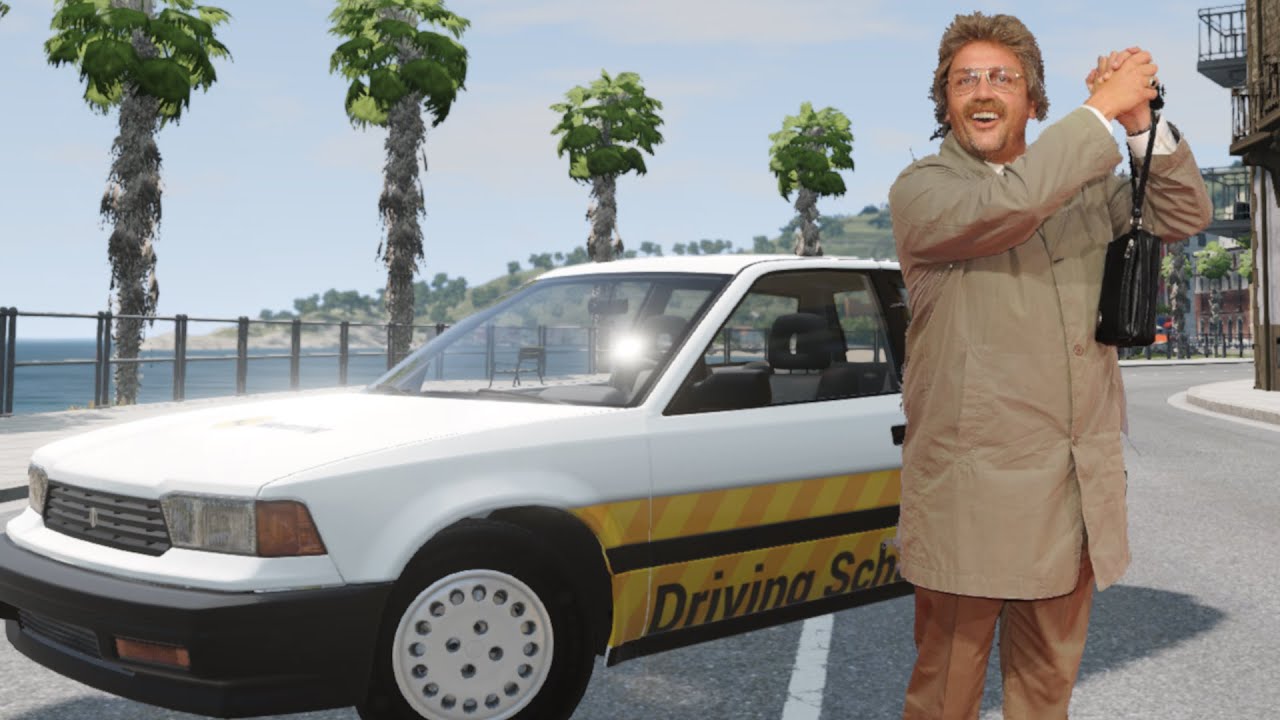 🚘 HORST SCHLÄMMER in BEAMNG ⚠ |  Die erste Fahrstunde (hömma)