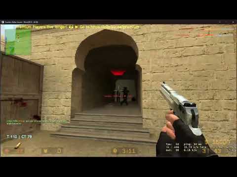 Counter-Strike-Source - Map de_dust_2_unlimited - 4k - (45 min)