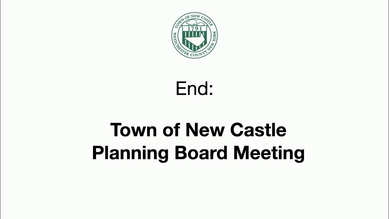 Town of New Castle Planning Board 2/21/23 YouTube