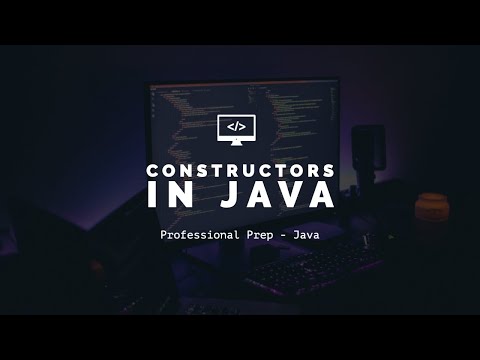 Constructor Methods for Classes