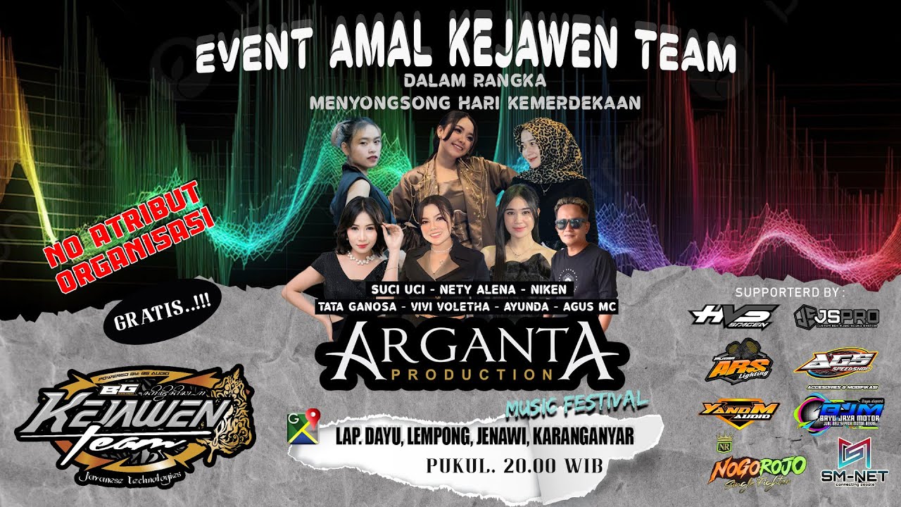 Live BAKTI SOSIAL KEJAWEN TEAM 