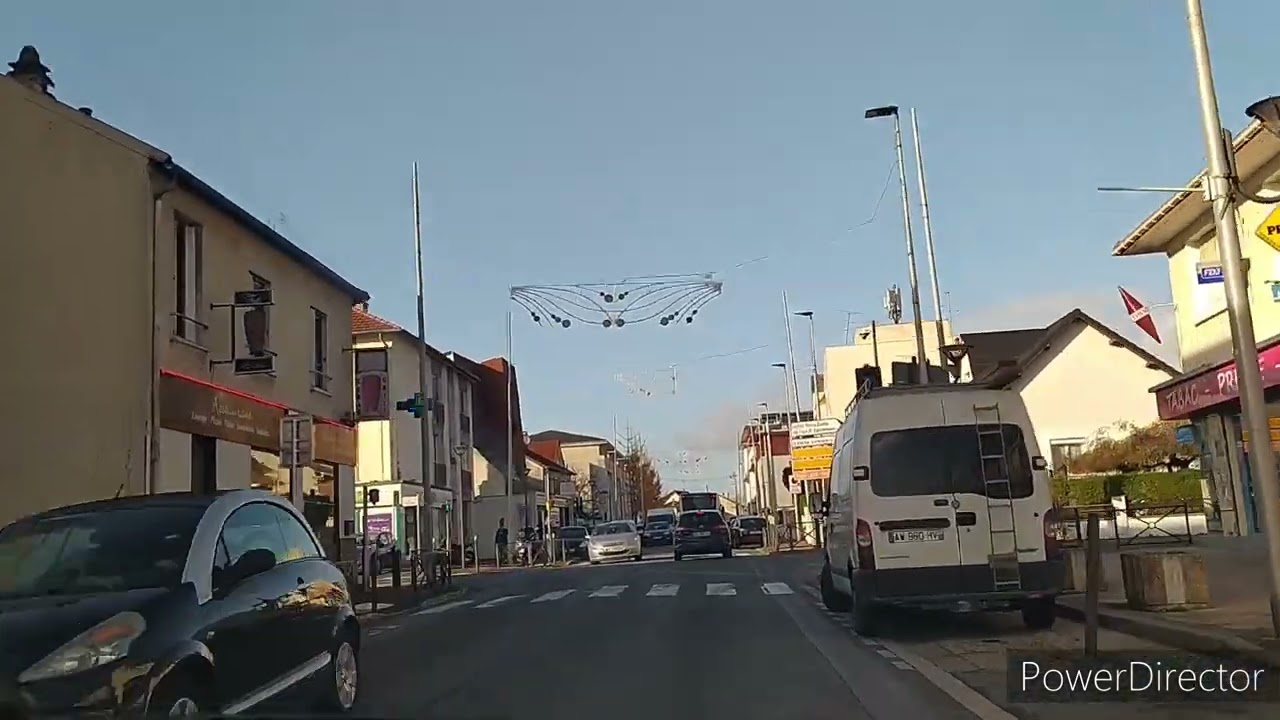 Visite de la ville tremblay en France