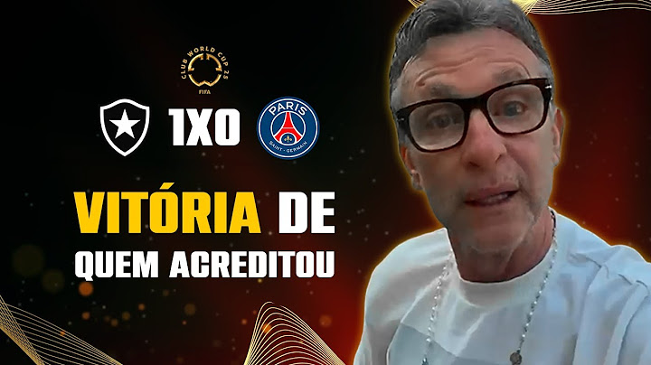 BOTAFOGO VENCE O PSG E CRAQUE NETO FAZ COMENTÁRIO POLÊMICO: "VITÓRIA DE QUEM SOFREU"