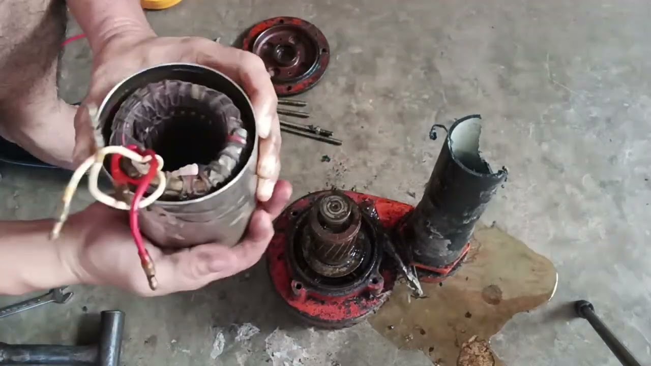 Troubleshooting high temperature and noisy submersible pump