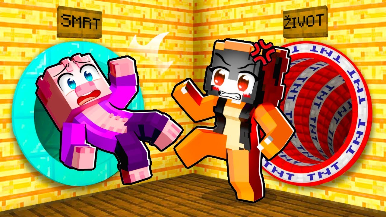 BouchaL si vybral ŠPATNOU SKLUZAVKU v Minecraftu!