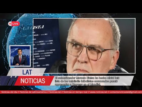 Video Bielsa define la lista de Uruguay para el Mundial 2026: ¡Regresa Muslera!
